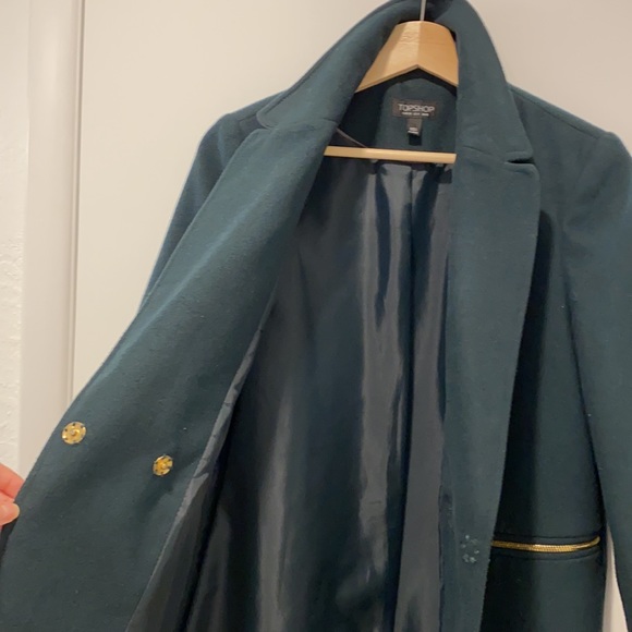 TopShop Women’s Peacoat - Picture 6 of 7